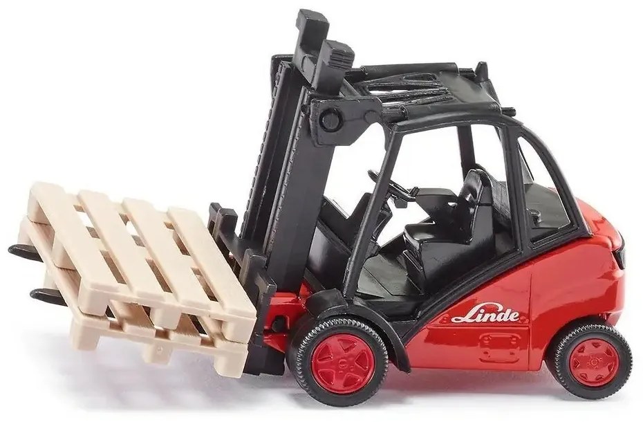 Bruder 2511 Linde targonca 2 raklappal, 1:16, 29 x 22 x 9 cm