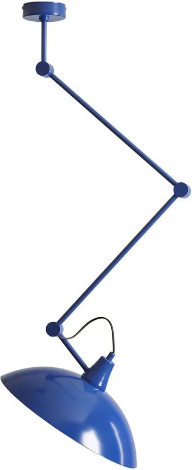 ALDEX 808PL_G25 MELOS Loft Mennyezeti Lámpa Kék E27 IP20