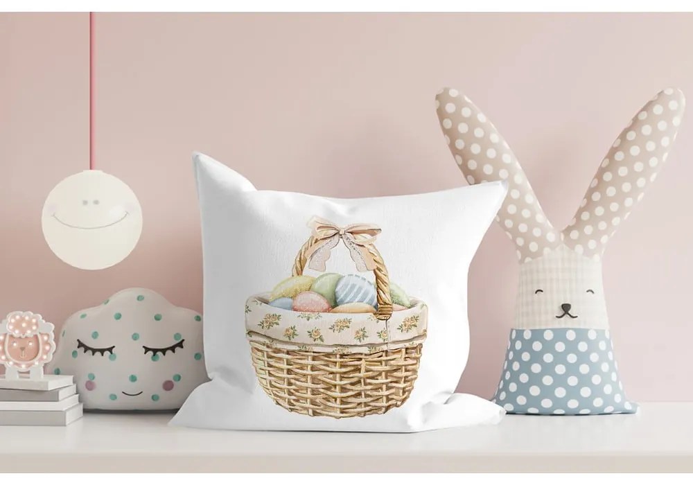 Párnahuzat húsvéti mintával 43x43 cm – Mila Home