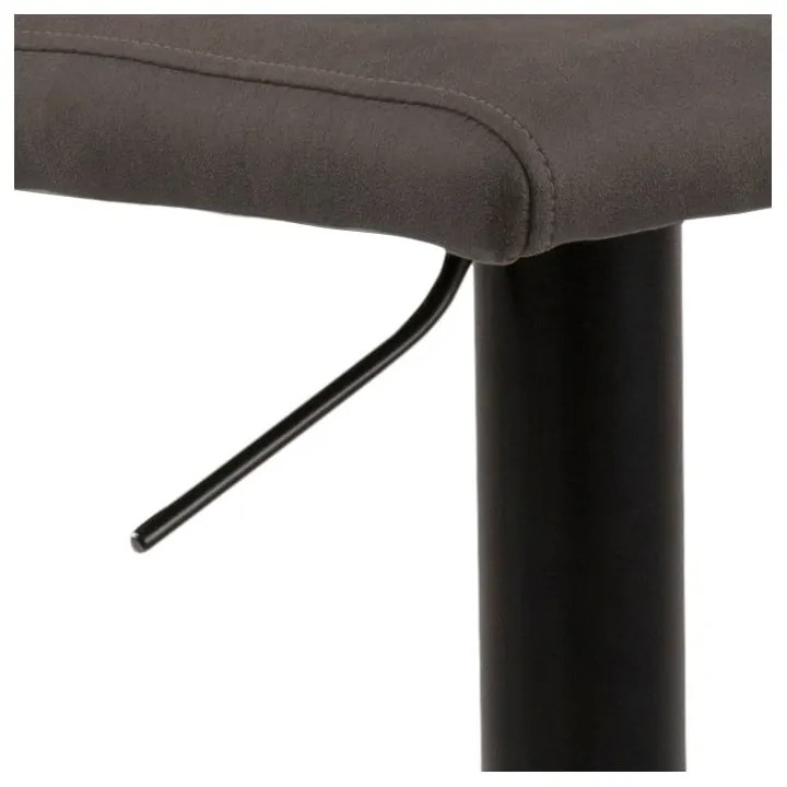 Antracitszürke állítható magasságú bárszék (ülésmagasság 78,5 cm) Avanja – Actona