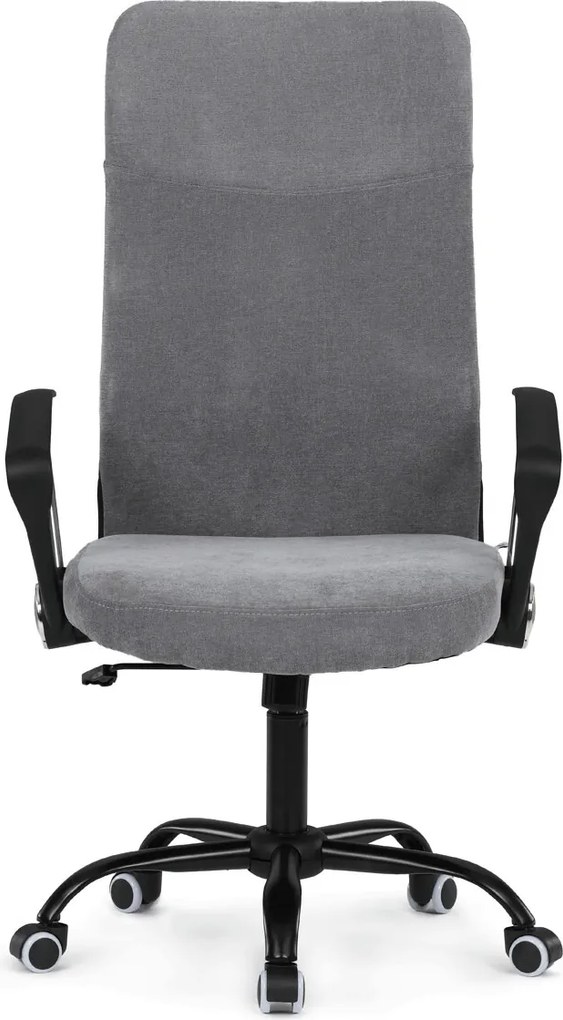 KA-W3109 szürke szövet irodai szék hinta mechanizmussal