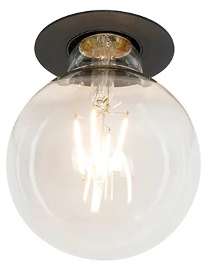Okos beépített reflektor fekete, WiFi G95 izzóval - Insight