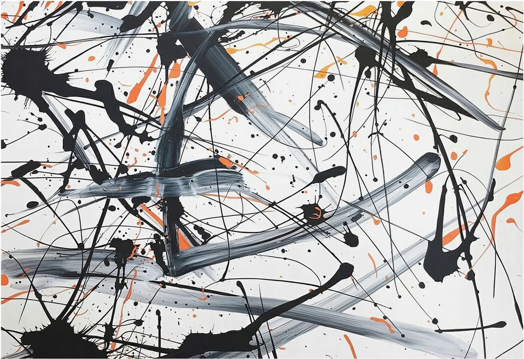 Dekoratív Fotótapéta Hálószobába Energikus káosz 152x104