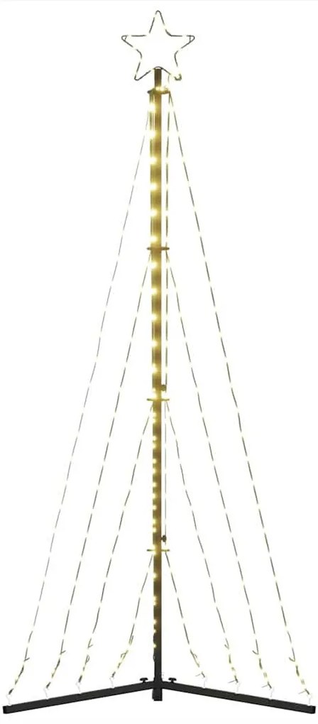 meleg fehér LED karácsonyfa 339 LED 182 cm
