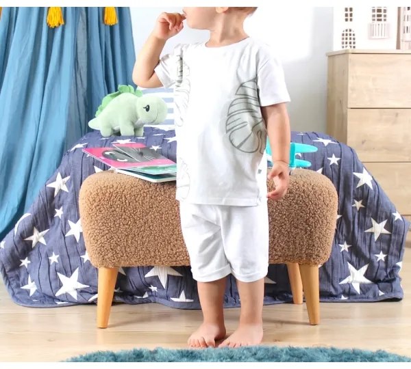 PIXI puff, 32x61 cm, barna