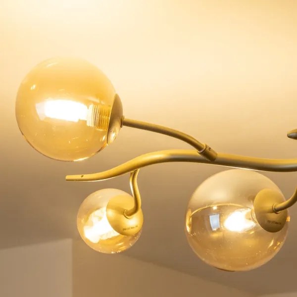 Brilagi - LED Felületre szerelhető csillár MISTEL 6xG9/3W/230V arany