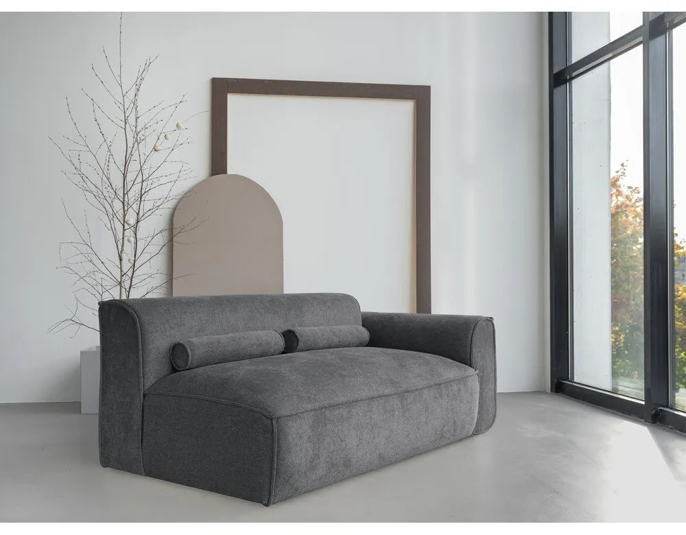 Szürke kanapé modul (jobb oldali) Flex Felix – Miuform