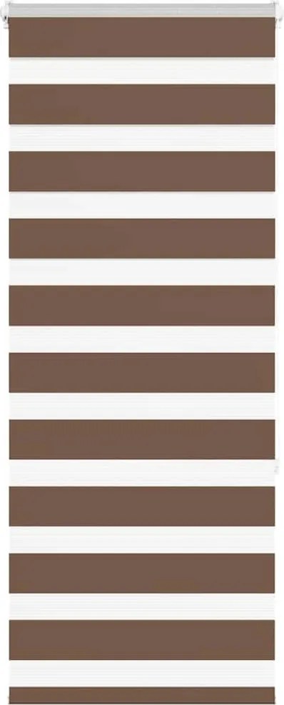 vidaXL zebrafüggönnyel barna szövetszélesség 60,9 cm poliészter