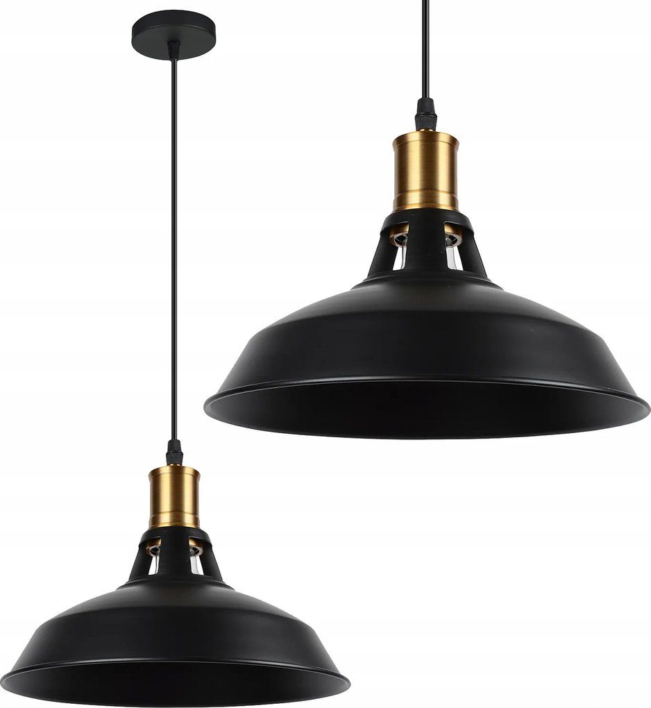 Edison Retro Loft mennyezeti lámpa E27 Nagy