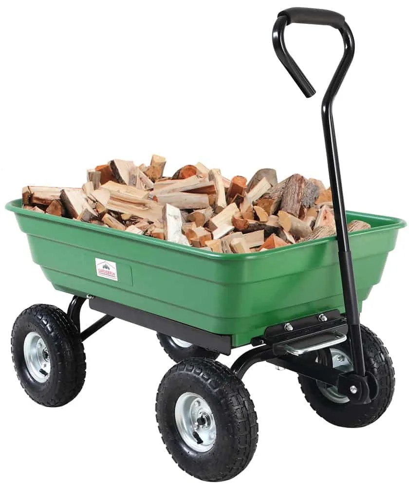 Gardebruk® Kerti kocsi 103,5x51x92,5 cm - zöld