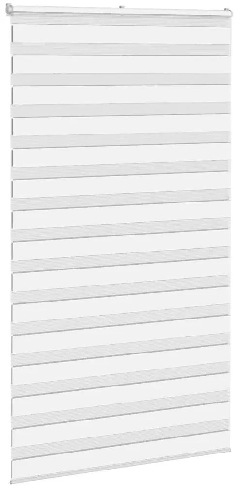 zebrafüggönnyel fehér szövetszélesség 130,9 cm poliészter