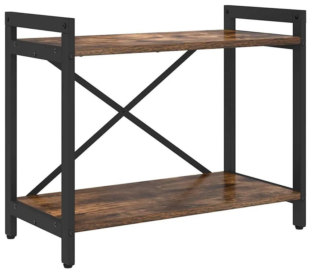 Könyvszekrény Füstölt tölgy 60 x 30 x 48.5 cm Faanyag