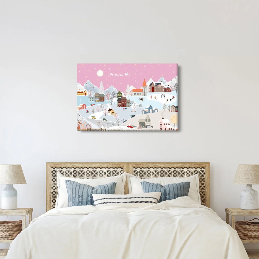 Kép - varázslatos tél (90x60 cm)