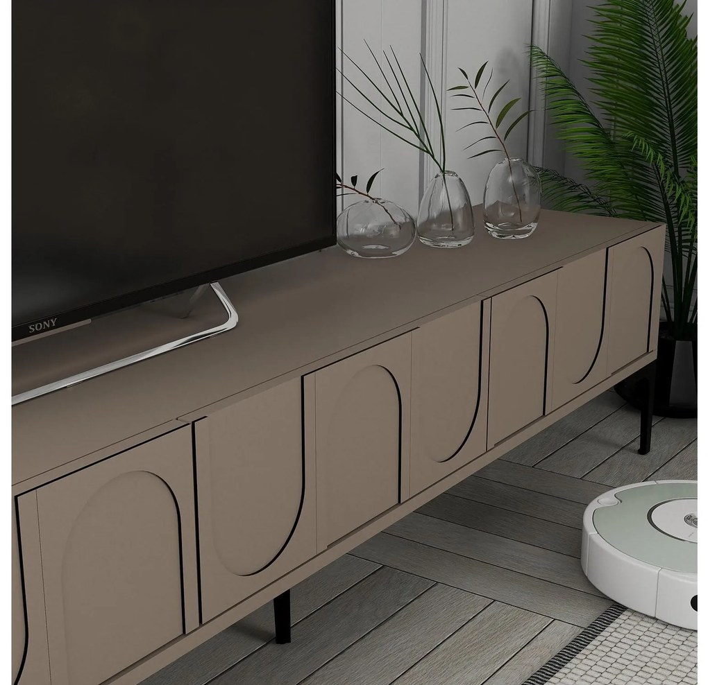 TV asztal/szekrény Bipemu 3 (dió + atlas) . 1095683