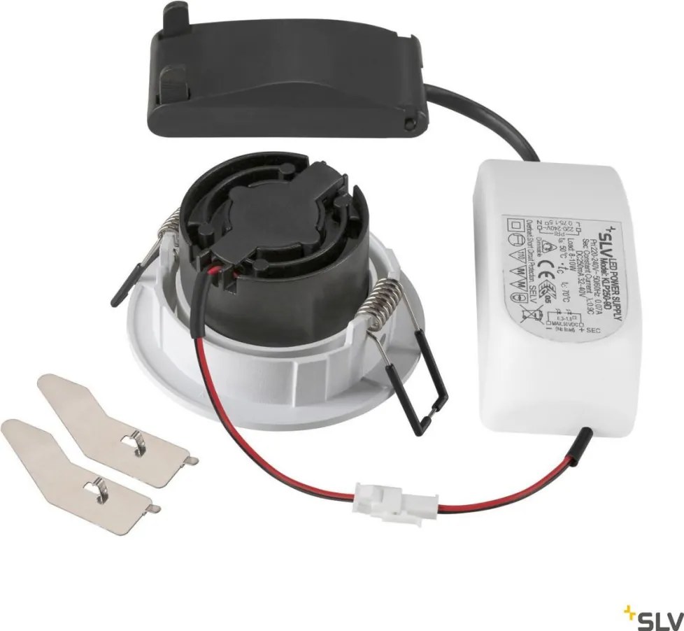 SLV NEW TRIA 1007423 Beépíthető spotlámpa 1x11W/LED 1800K|3000K 700lm IP20