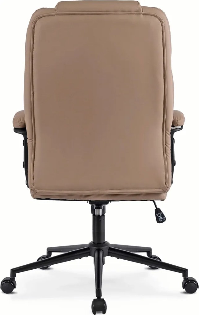 Forgószék bézs színben, műbőr kárpittal. PHONIX