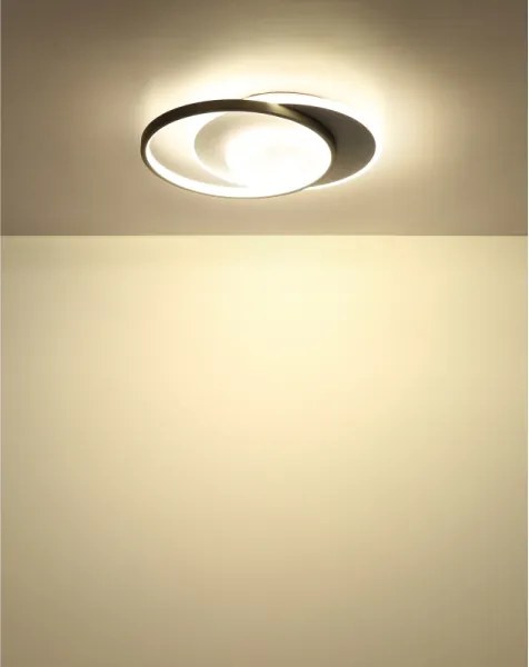 Globo 41785 - LED mennyezeti lámpa MOON LED/30W/230V 4000K