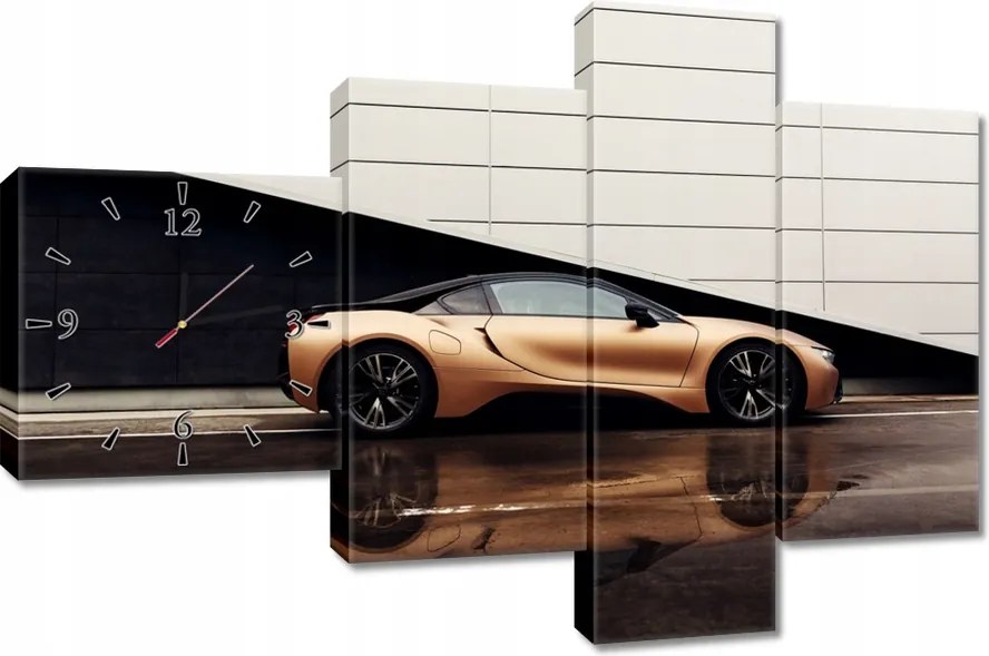 Falióra 100x70 Arany Bmw Autó