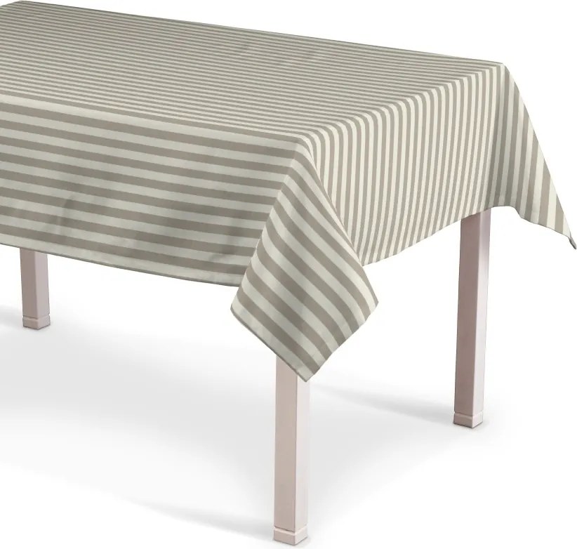 Dekoria Abrosz bézs-fehér csíkos 130x160