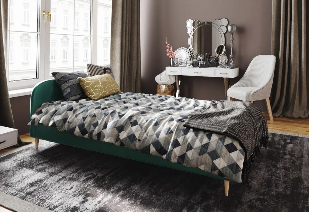 LIFE kárpitozott ÁGY + ágyrács, 180x200, itaka 14