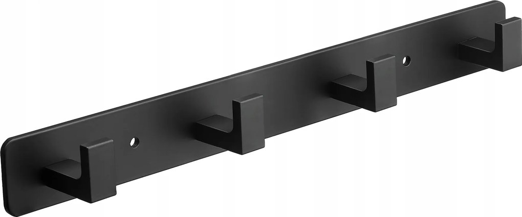 Fürdőszobai Fali Akasztó Tartó 4x Törölközőtartó Akasztó Fúrás Nélkül Fém