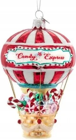 Karácsonyi dekoráció cukorballon