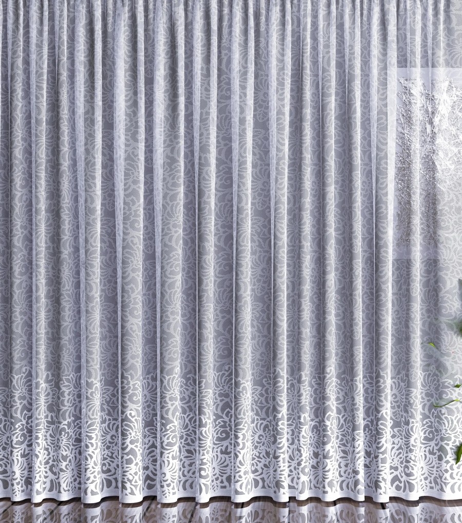 Mintás Jacquard Függöny Ráncoló Szalaggal 150X250