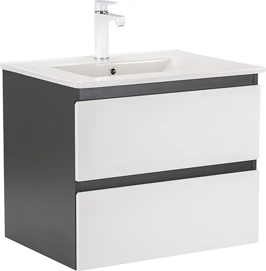 Vario Forte 60 Fürdőszoba alsó szekrény mosdóval