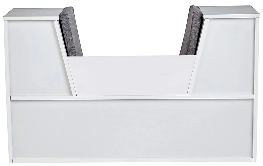 Tárolópolc ülőhellyel, párnával