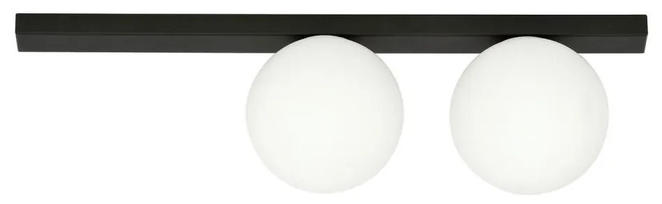 EMIBIG Mennyezeti lámpa FIT 2xE14/10W/230V fekete/fehér EB0024