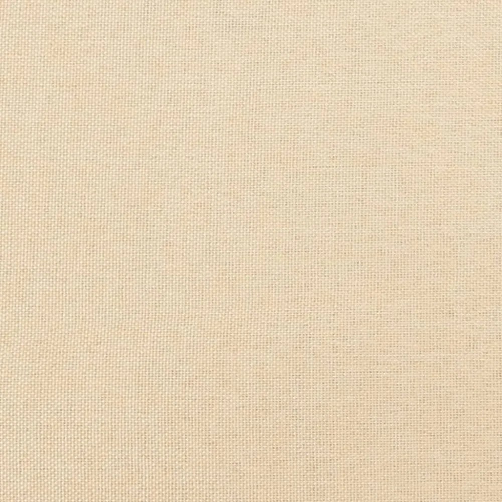 krémszínű szövet pad 70 x 35 x 41 cm