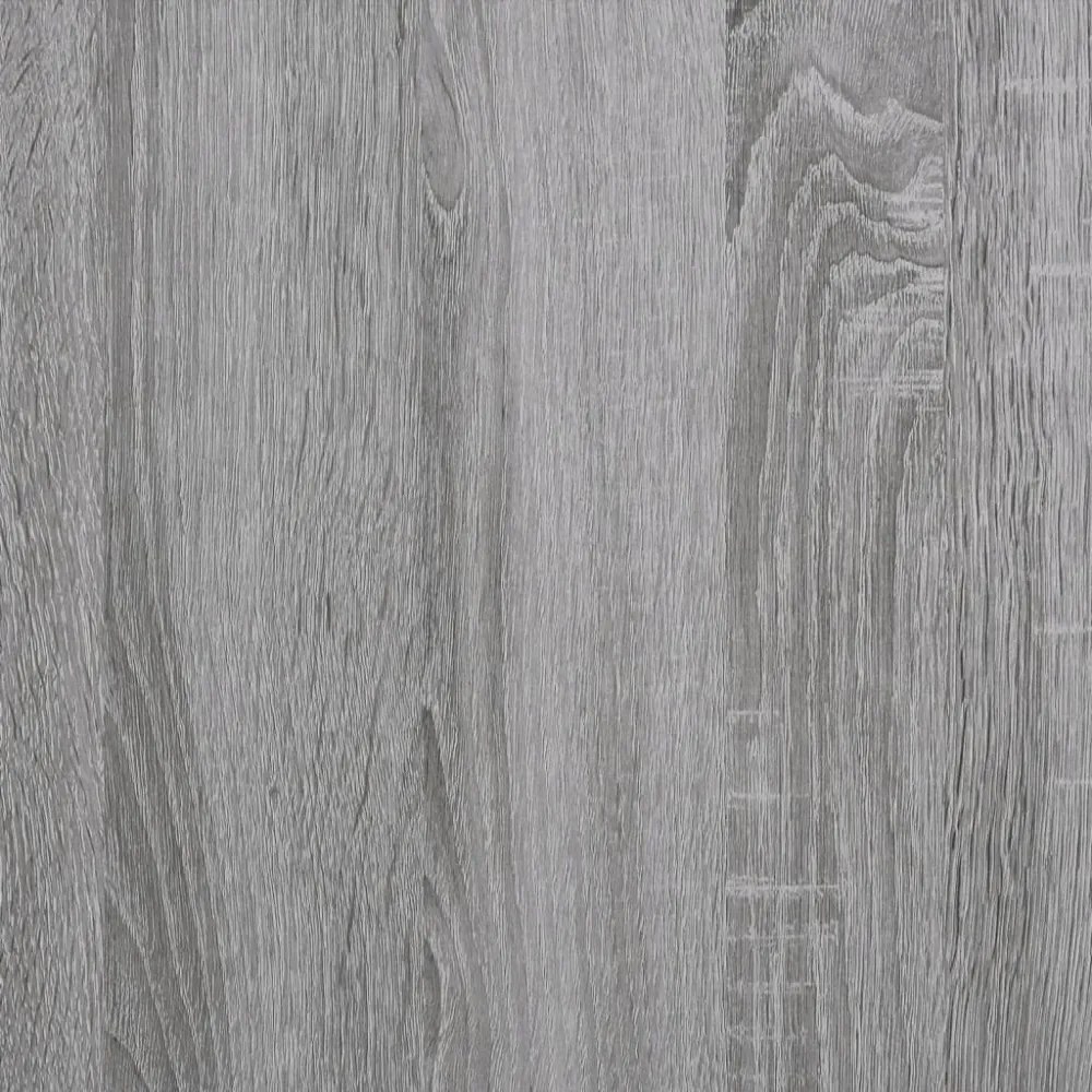 szürke sonoma színű szerelt fa függő TV-szekrény 100x30x26,5 cm