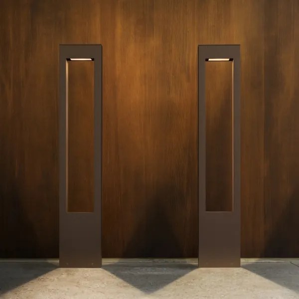 Ideal Lux - Kültéri lámpa VEGA 1xG9/15W/230V 80 cm IP44 barna