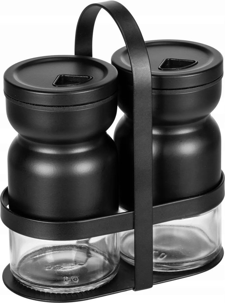 Wenko 2w1 só- és borsszóró, fekete