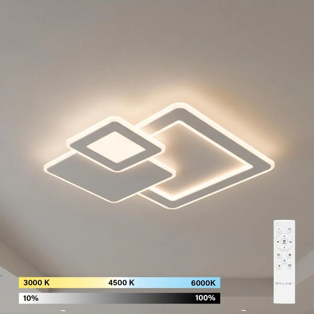BRILAGI - LED fényerőszabályozható mennyezeti lámpa MODERN LED/93W/230V 3000-6000K + DO