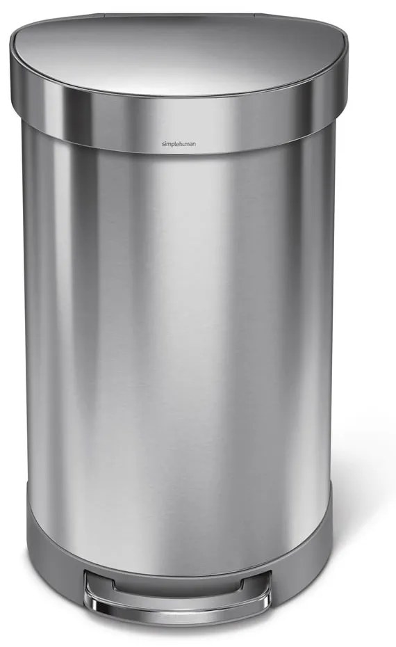 Rozsdamentes acél pedálos szemetes 45 l - simplehuman