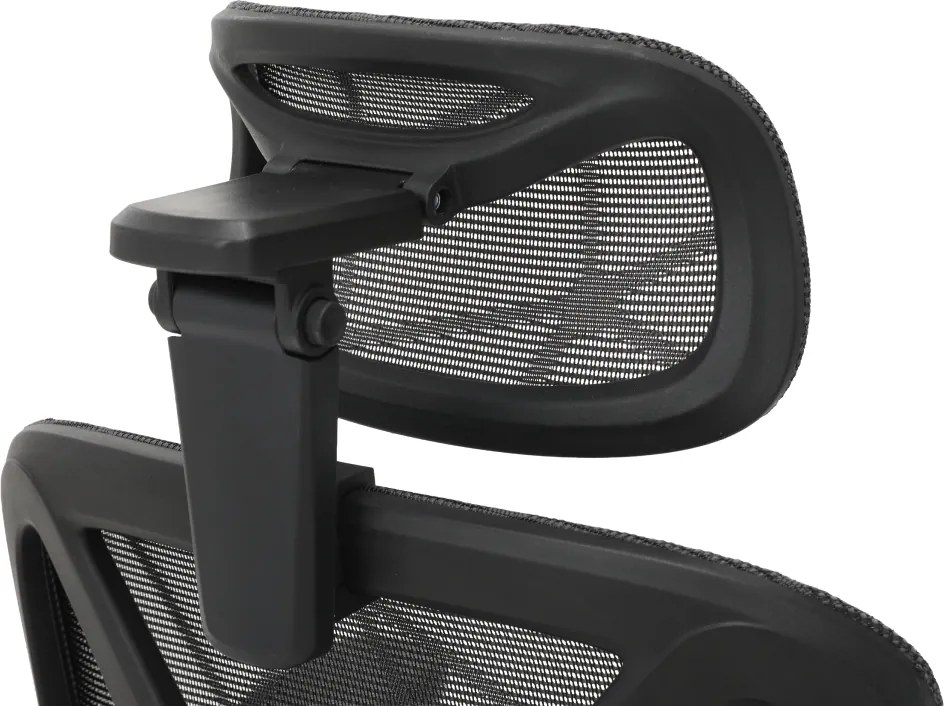 Irodai szék, sötétszürke/fekete, teherbírás 150 kg, VILMER