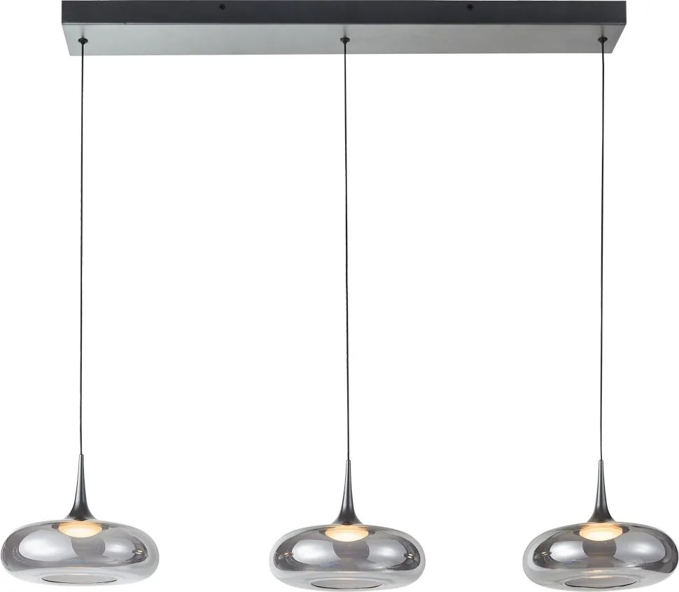 Italux modern függeszték tenele ezüst itxpnd-24028-3b-silv