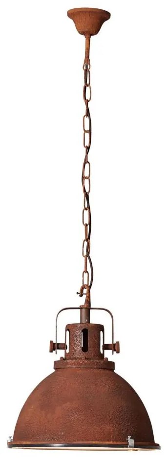 Brilliant - JESPER GLAS láncos csillár 1xE27/60W/230V rézszínű