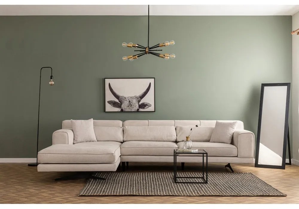 Jivago világosbézs sarokkanapé, bal oldali - Artie