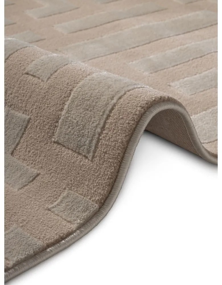 Bézs szőnyeg 160x235 cm Perles Onyx – Elle Decoration