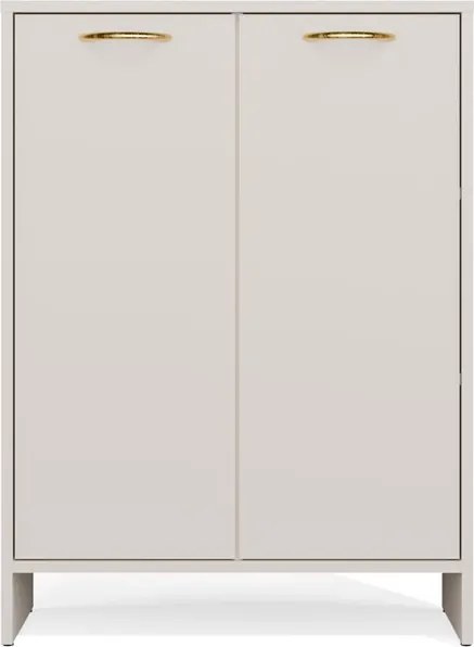 Aldabra NINA 1K1D fürdőszoba szekrény 66x30x90 cm, kasmír-arany