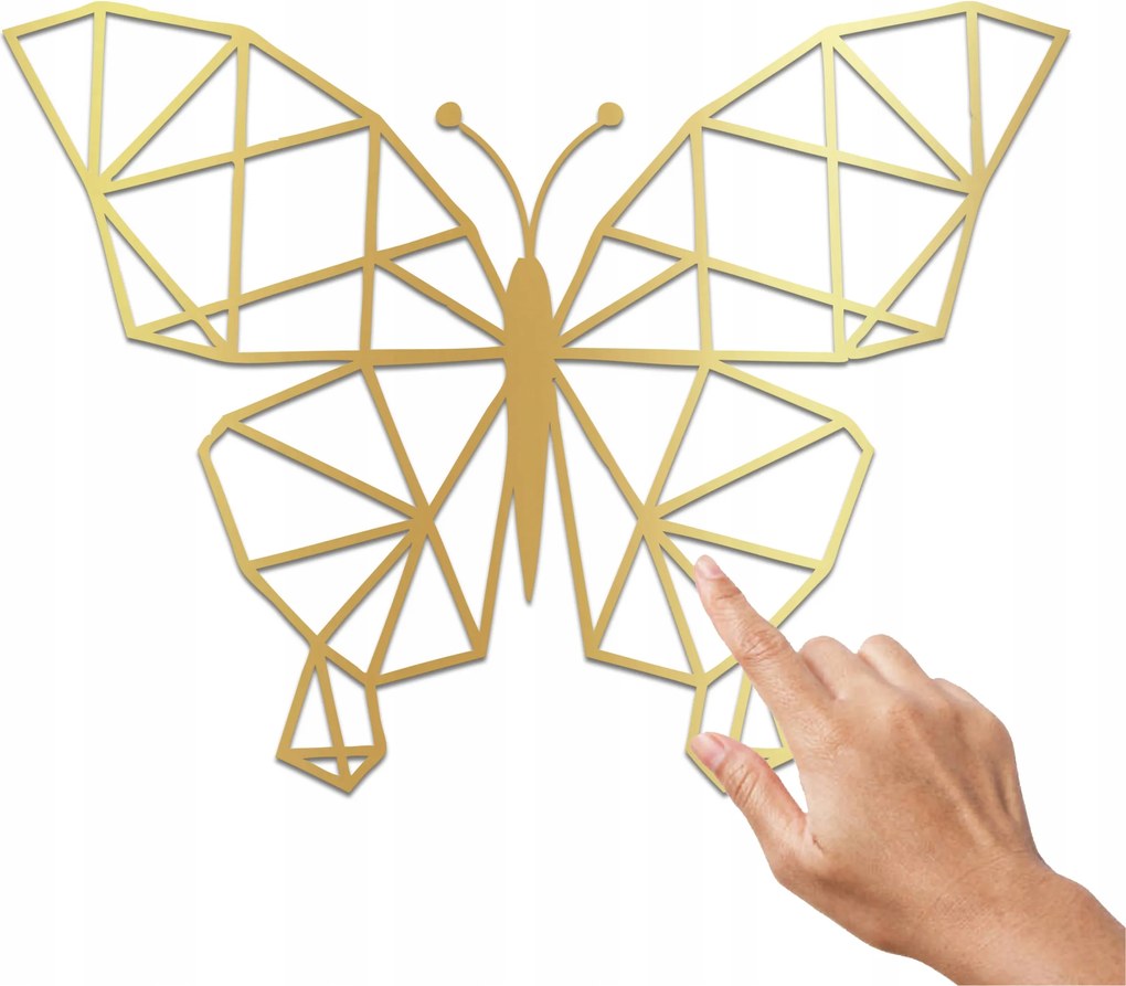 Geometrikus Dekoráció Falra Pillangó Geometrikus Állat Fa Stílusos