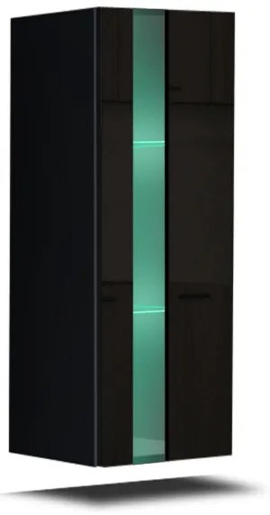 Prince GS5 FÜGGŐLEGES SZEKRÉNY magasfényű fekete