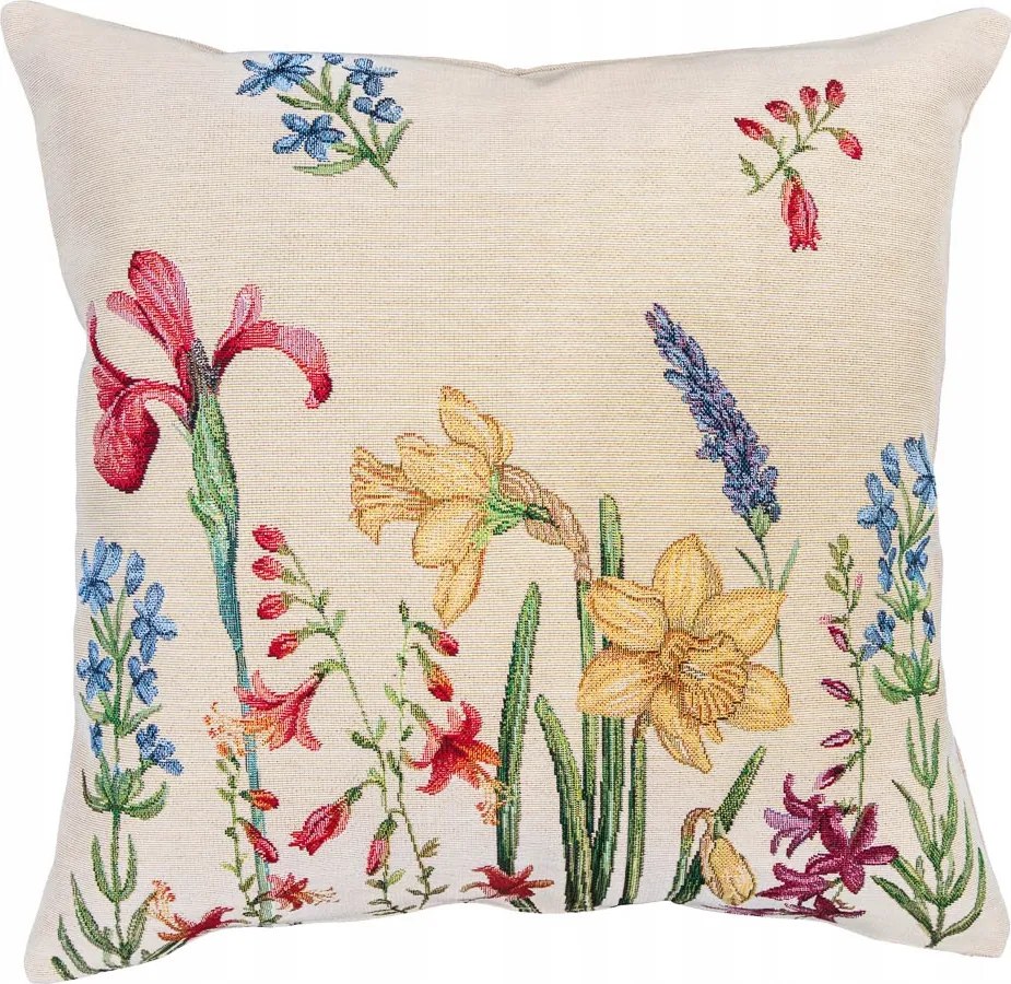 Párnahuzat 45x45 dekoráció Anastasia virágok virágos minta