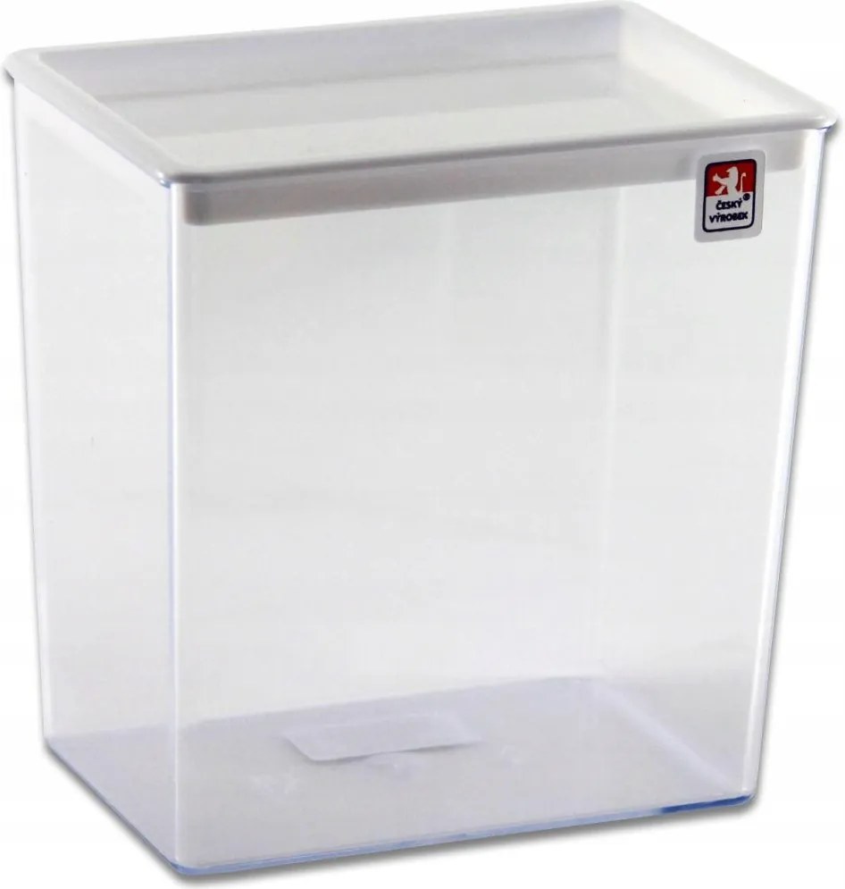 Üveg ömlesztett élelmiszerekhez 1,0 l hosszúkás, magas pH-értékű, színkeverék