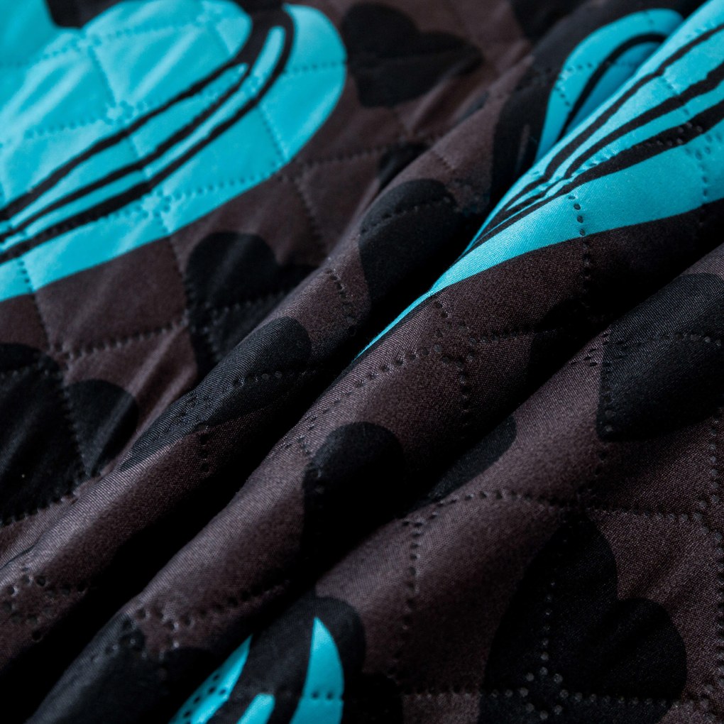 Ágytakaró KASUGA, türkiz Méret: 170 x 210 cm