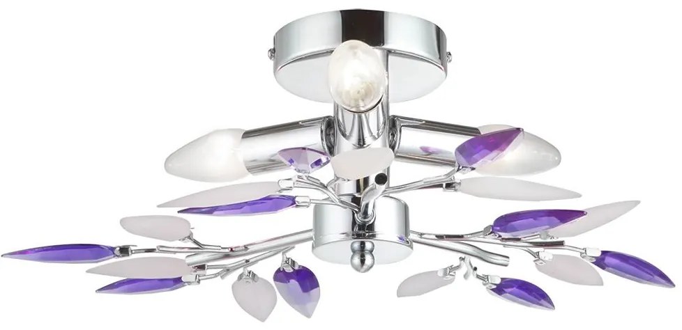 Globo Globo 63167-3 - Mennyezeti lámpa GIULIETTA 3xE14/40W/230V GL2125