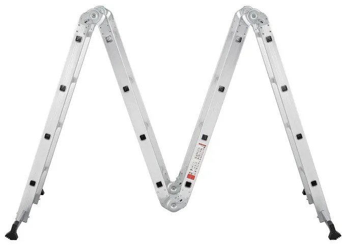 Juskys Alumínium multifunkciós létra 470 cm
