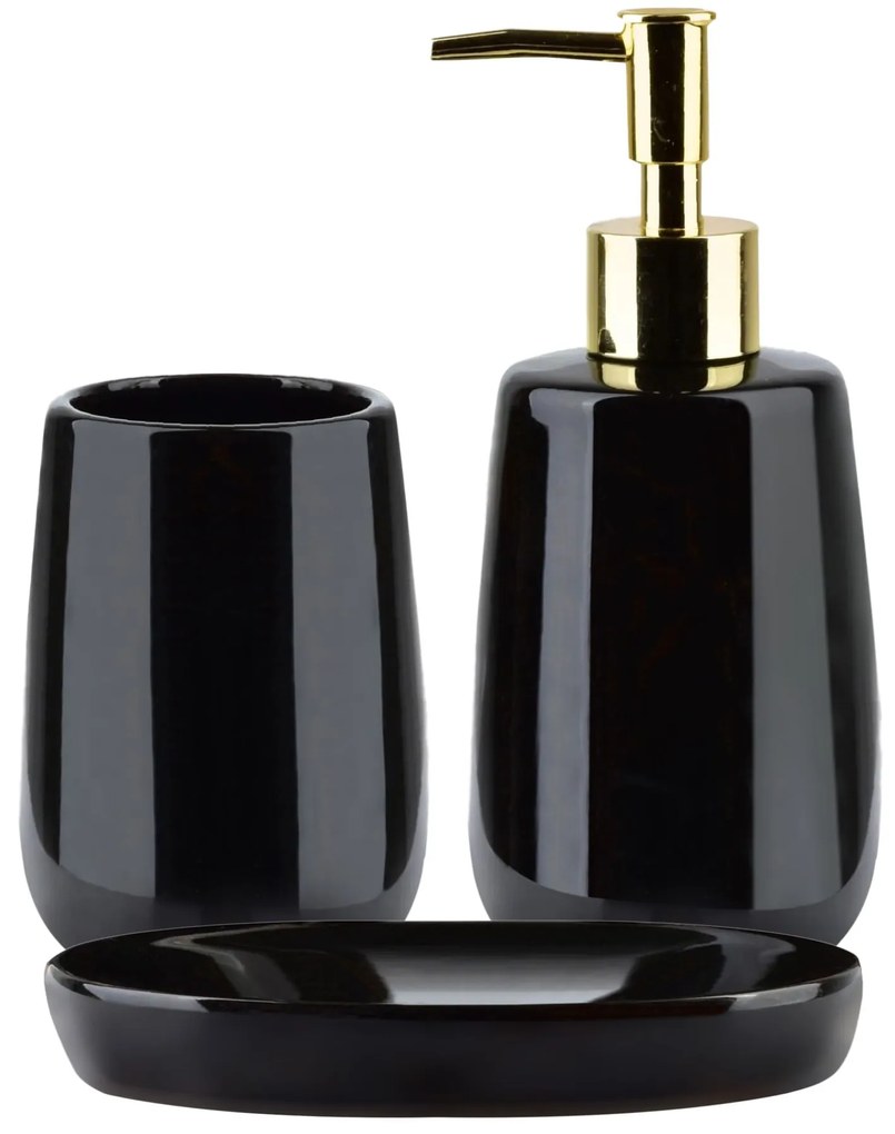 Fürdőszobai készletek 322125 Black